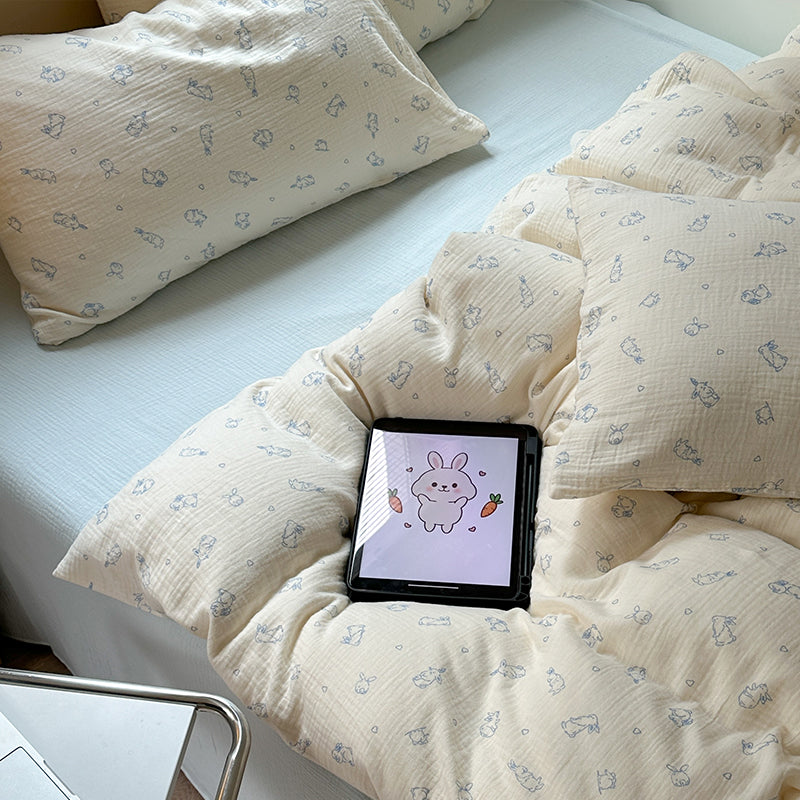 Bunny Whisper 100% Cotton Beddings