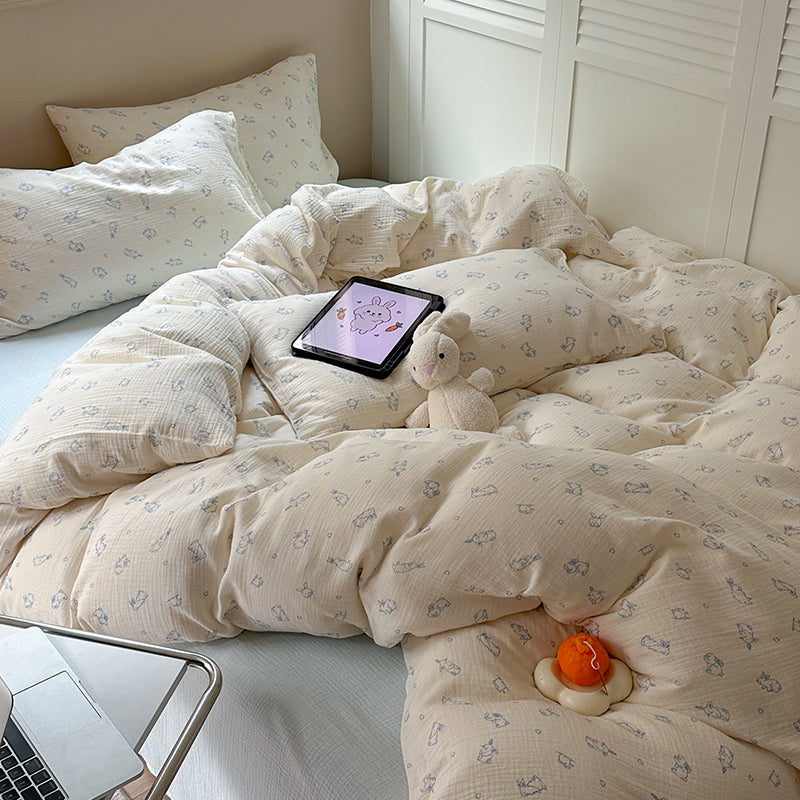 Bunny Whisper 100% Cotton Beddings