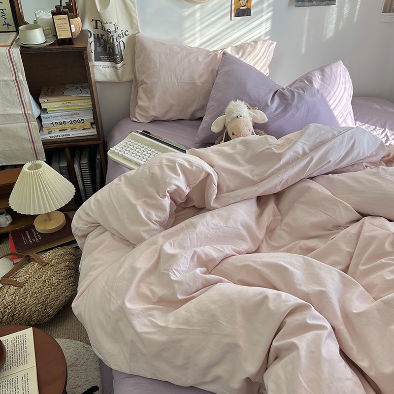 PureColor Bedding Sets - Taro Purple