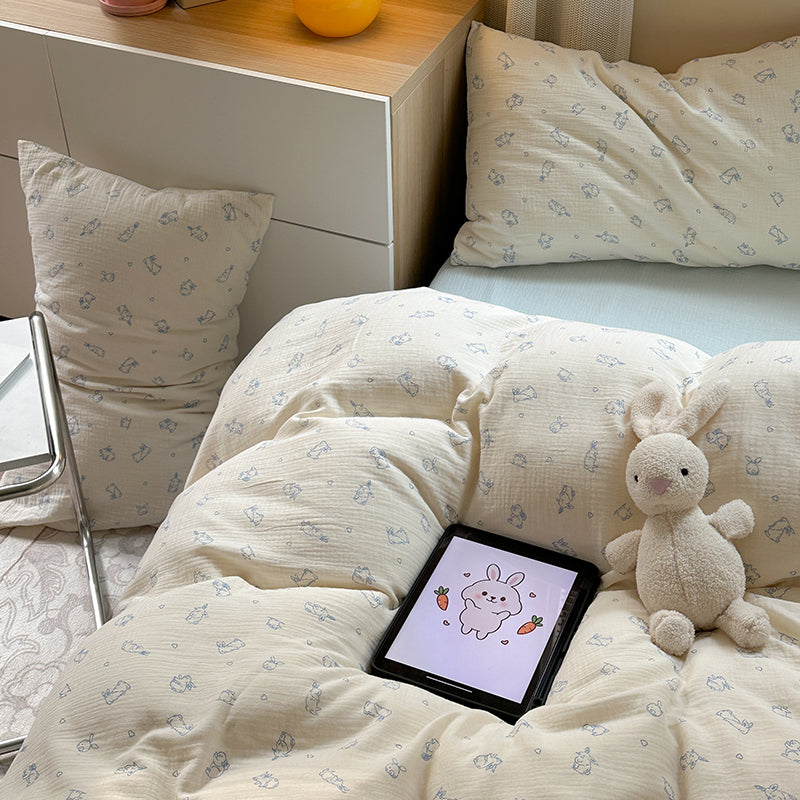 Bunny Whisper 100% Cotton Beddings