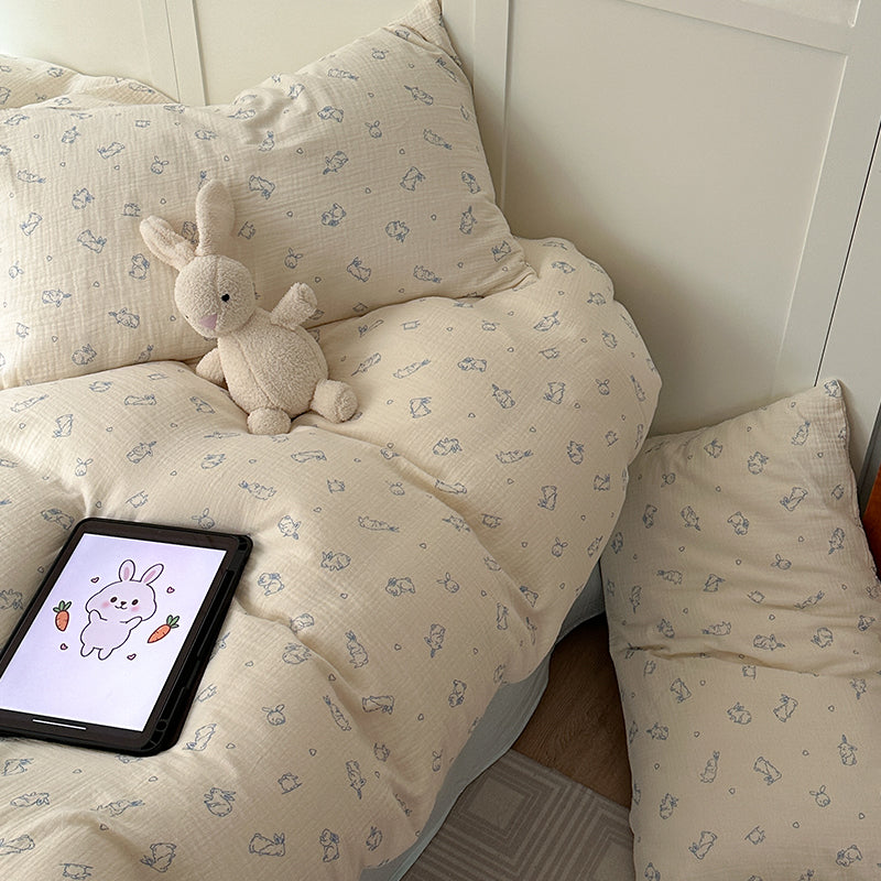 Bunny Whisper 100% Cotton Beddings
