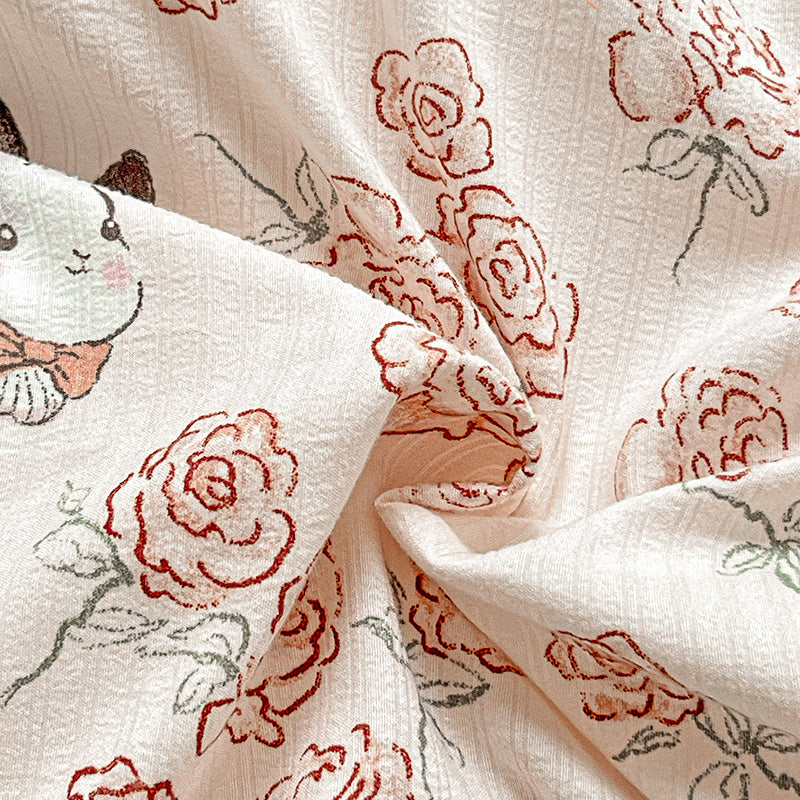 Pink Rabbit Soft Bedding Sets