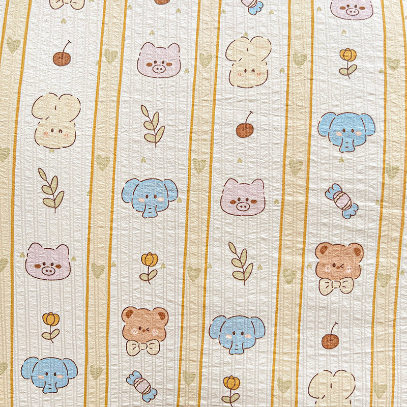 Yellow Zoo Soft Bedding Sets