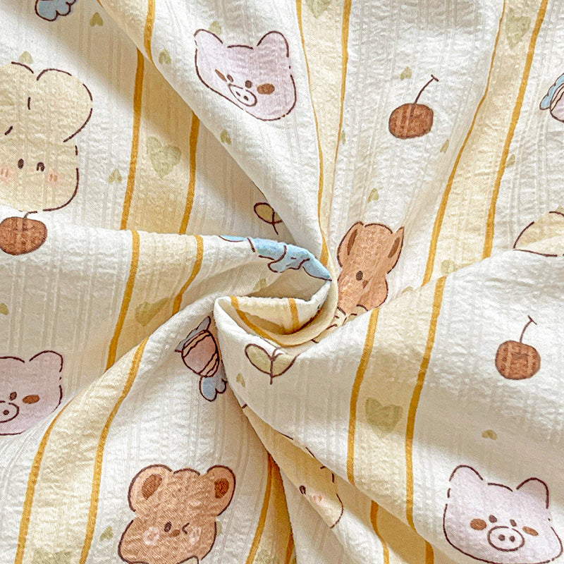 Yellow Zoo Soft Bedding Sets