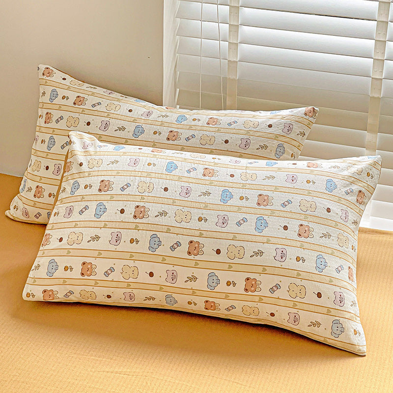 Yellow Zoo Soft Bedding Sets