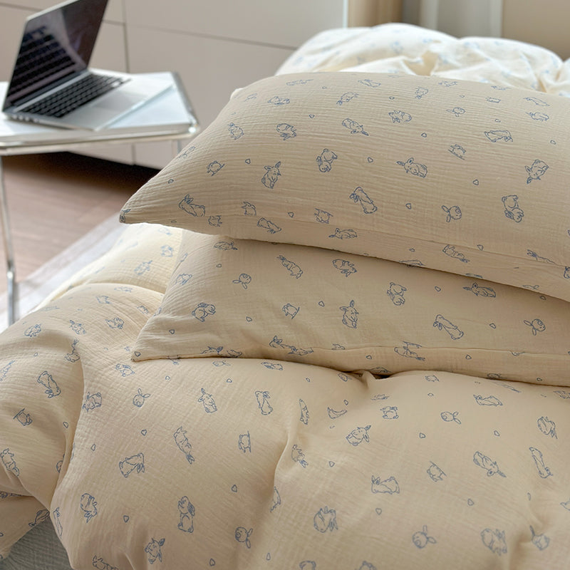 Bunny Whisper 100% Cotton Beddings