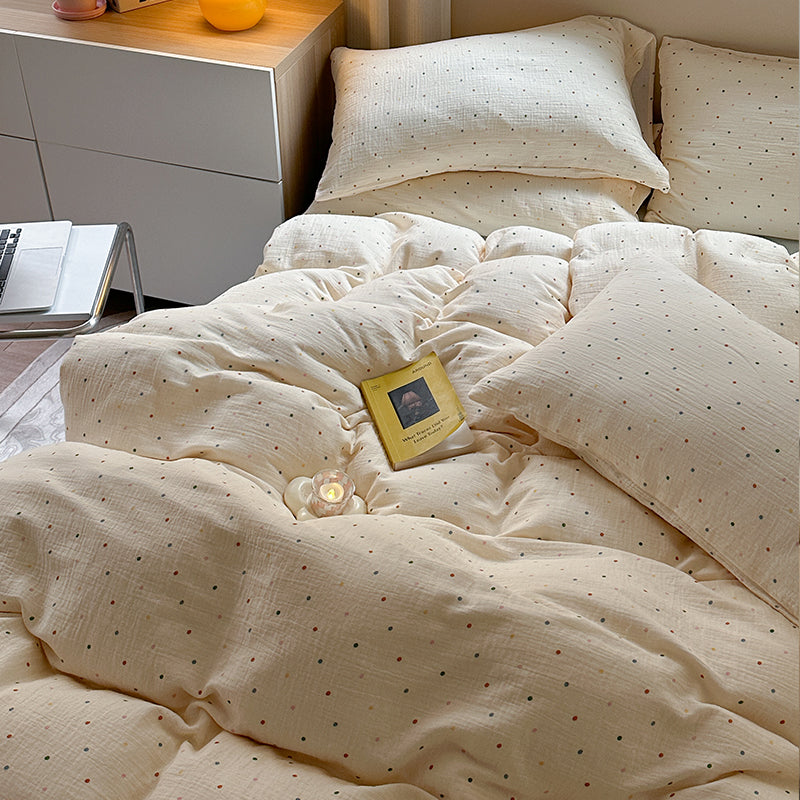 Colorful Dots 100% Cotton Beddings