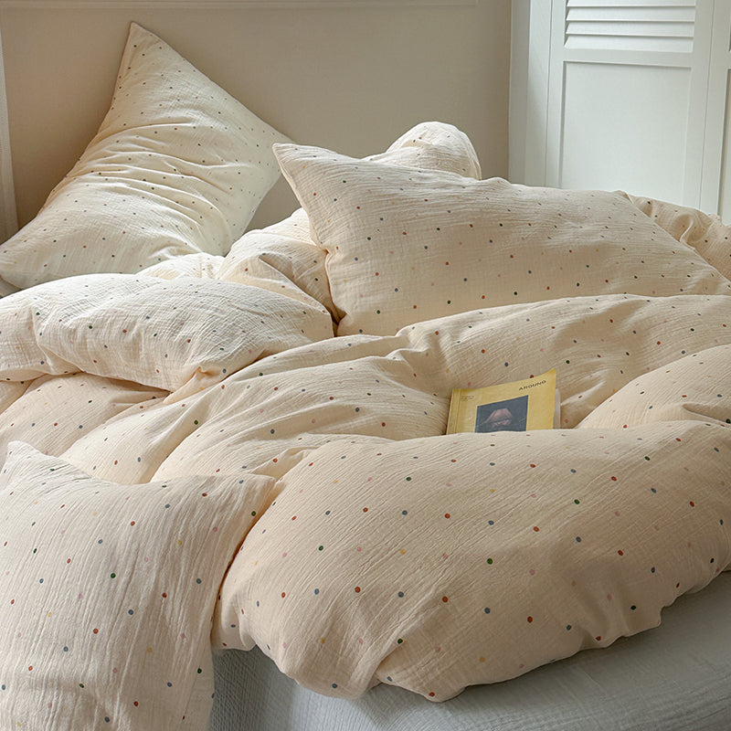 Colorful Dots 100% Cotton Beddings