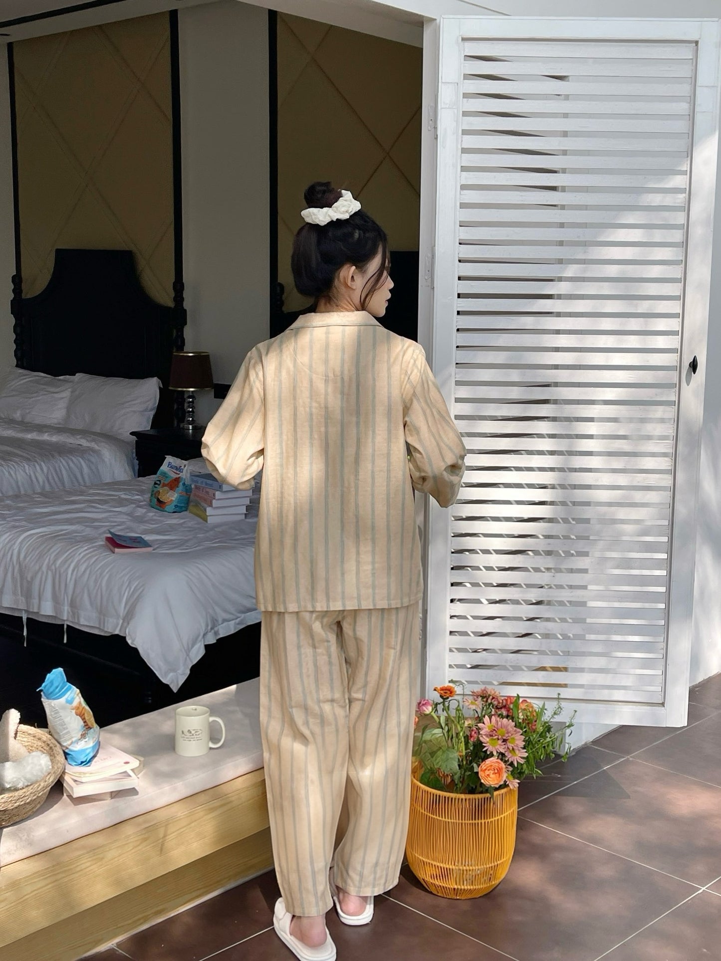 Puppy Lines Pure Cotton Couple Pajama Collection