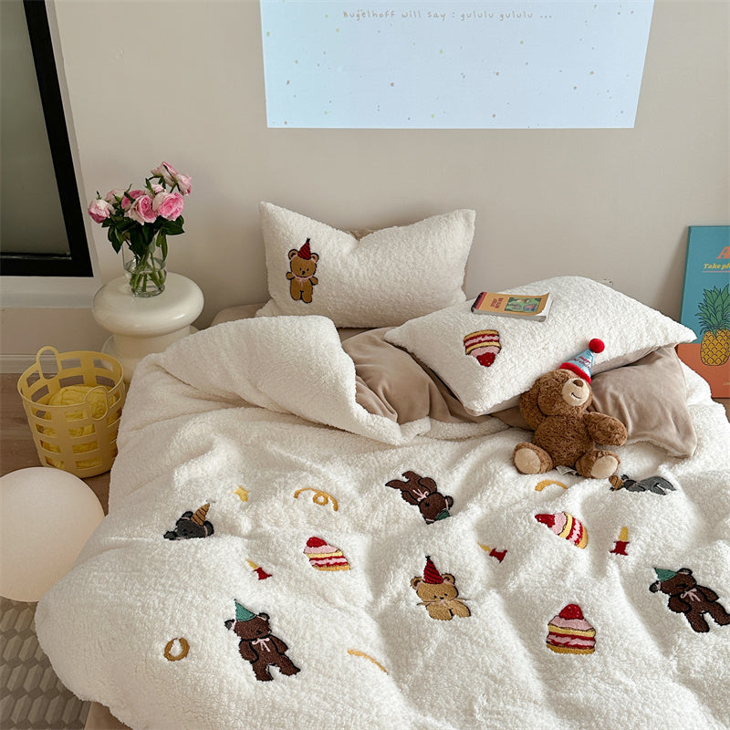 Extra Warm: Teddy Bear Beddings
