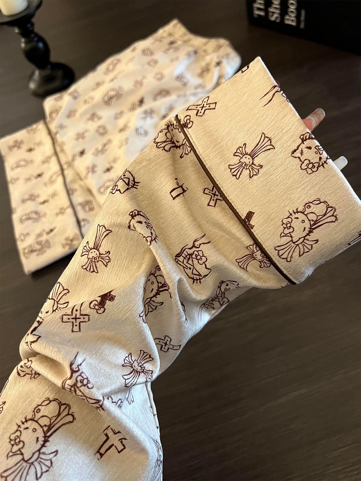 Hello Kitty Silky Pajama Set