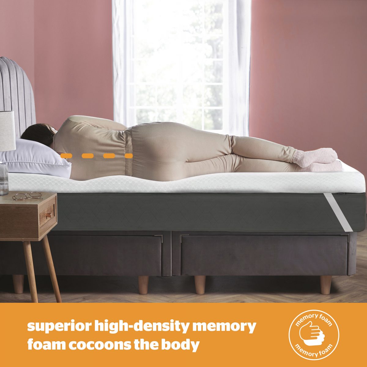 Silentnight Impress Memory Foam Mattress Topper – 5cm