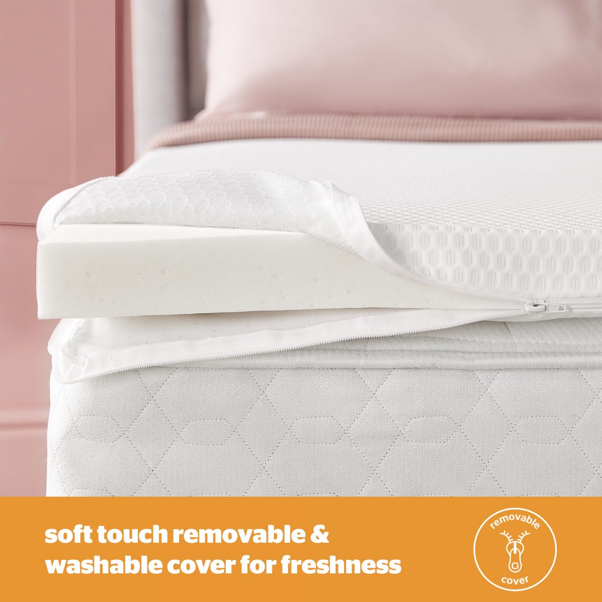 Silentnight Impress Memory Foam Mattress Topper – 5cm