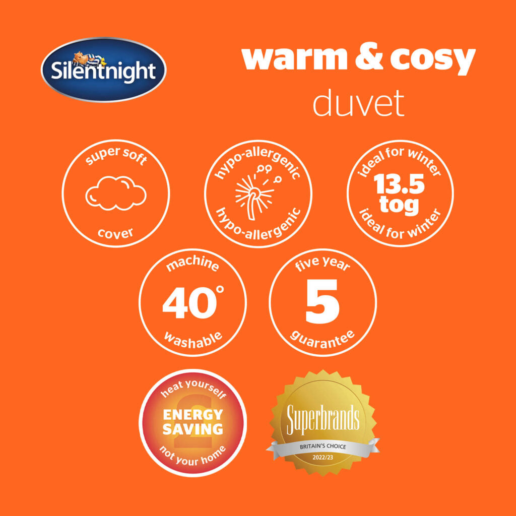Silentnight Warm & Cosy 13.5 Tog Duvet