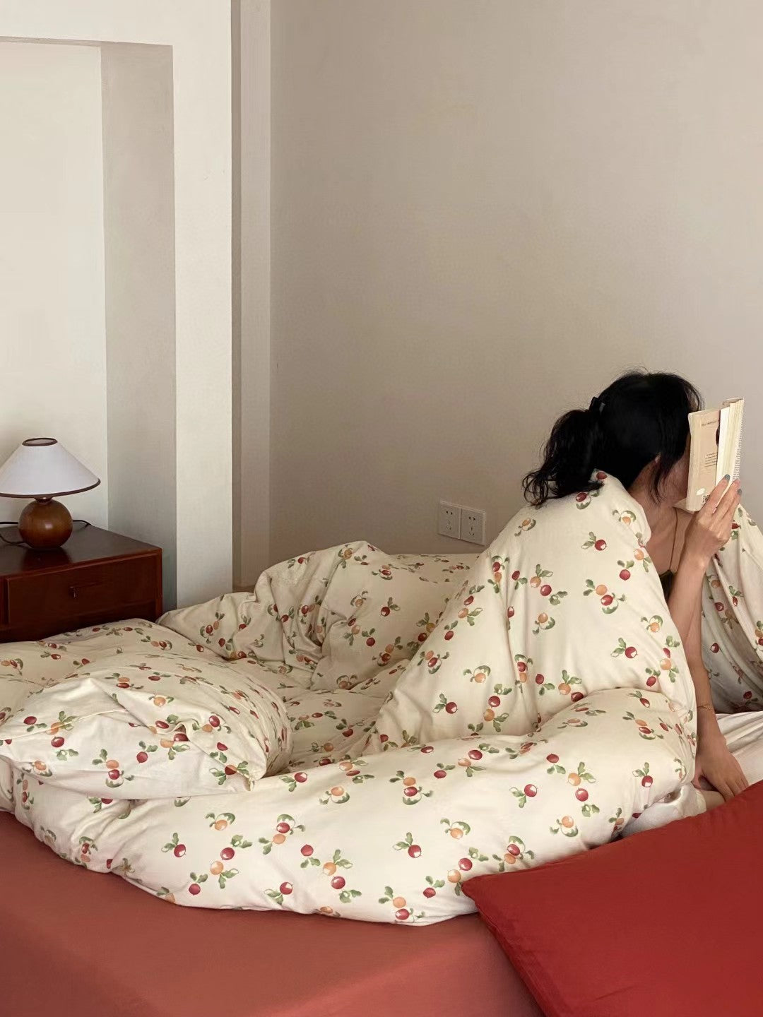 Autumn & Winter Knit Cotton Bedding Set - Summar Yard