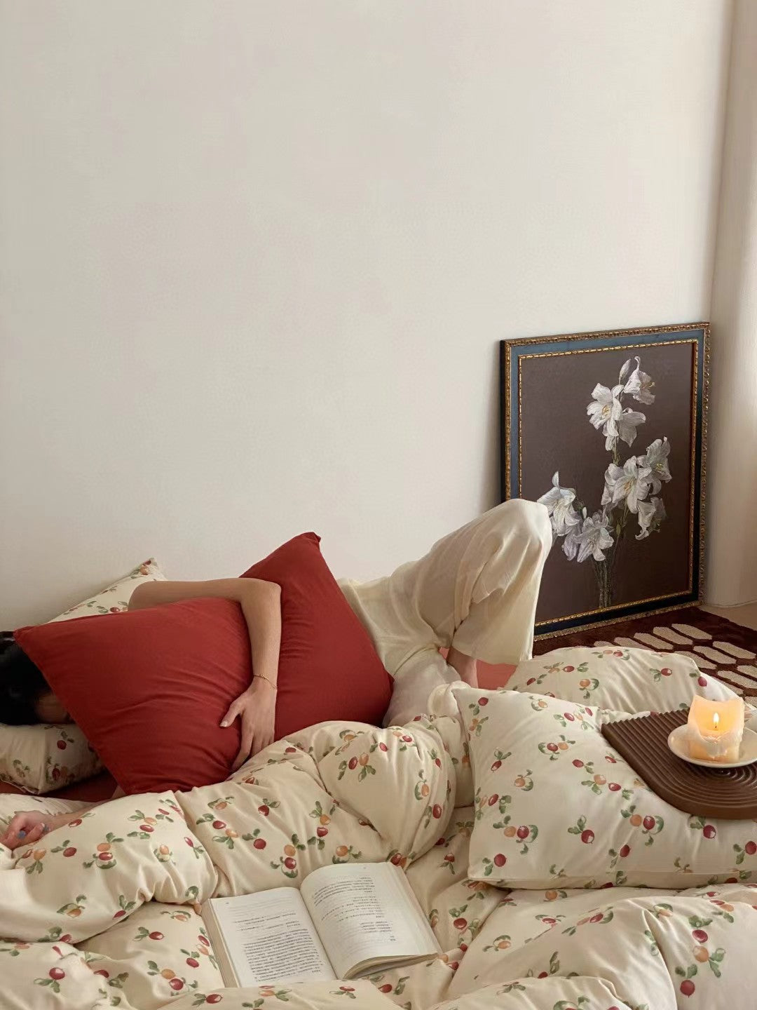 Autumn & Winter Knit Cotton Bedding Set - Summar Yard