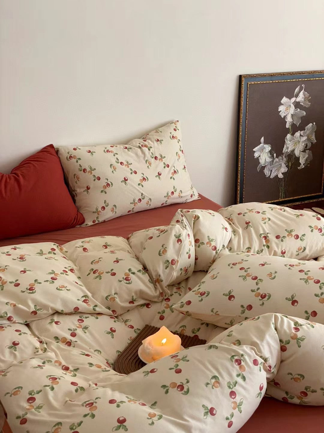 Autumn & Winter Knit Cotton Bedding Set - Summar Yard