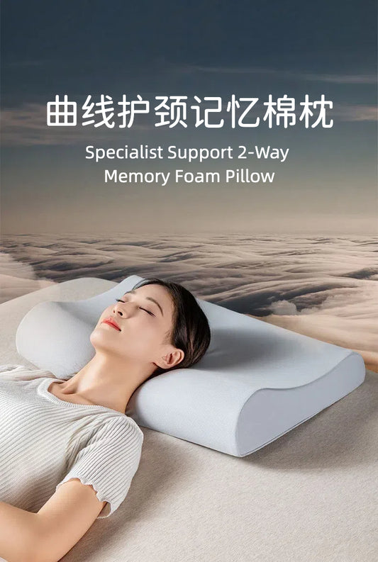 Specialist Support 2-Way Neck Memory Foam Pillow