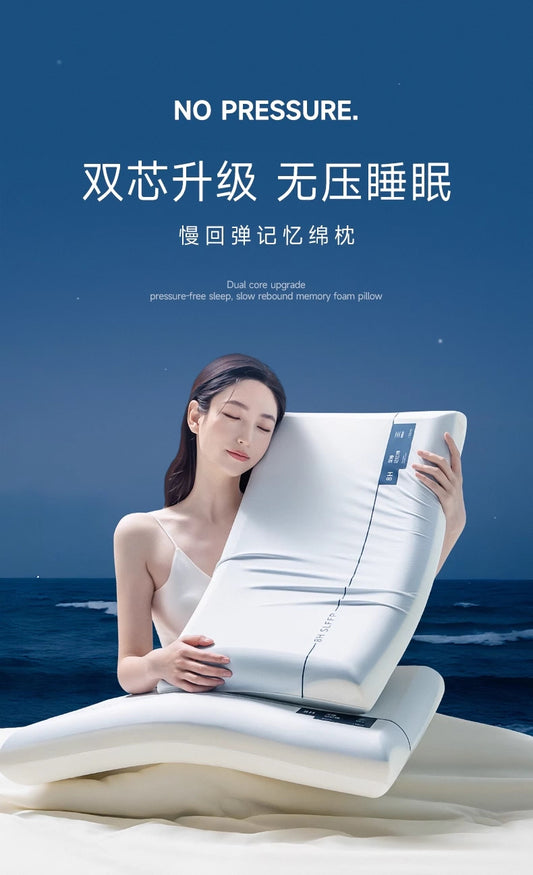 Slow Rebound Memory Foam Pillow