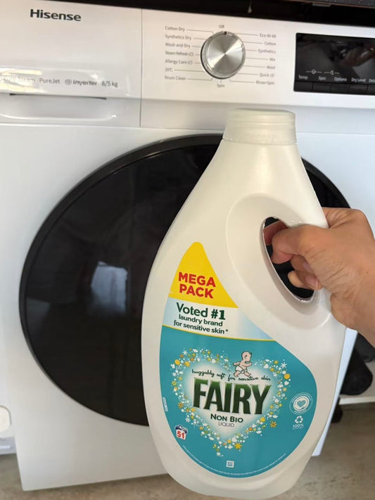 Laundry Service – Fairy Non Bio + Dettol Sanitiser