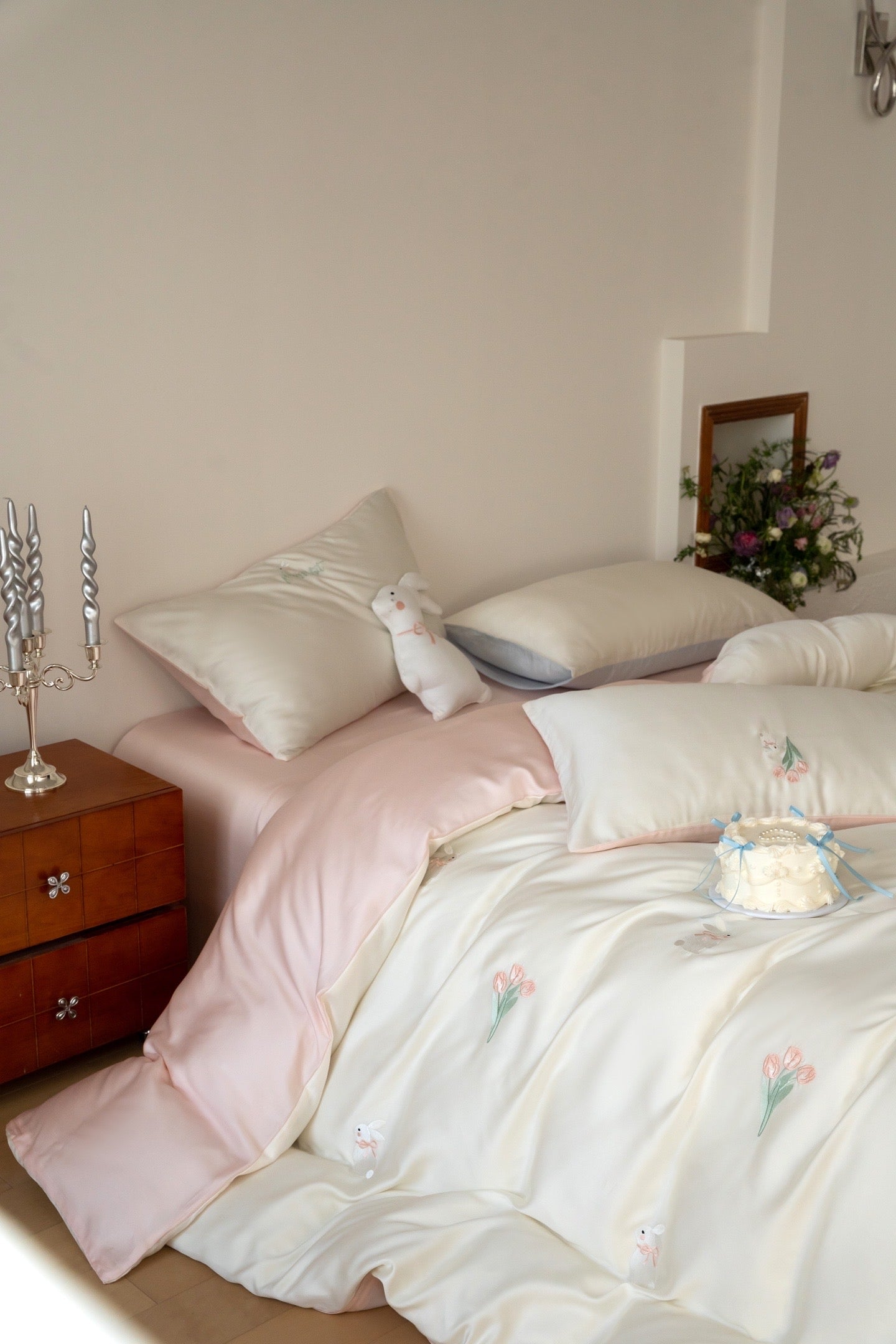 Silky Smooth Lyocell Bedding Set - Tulip