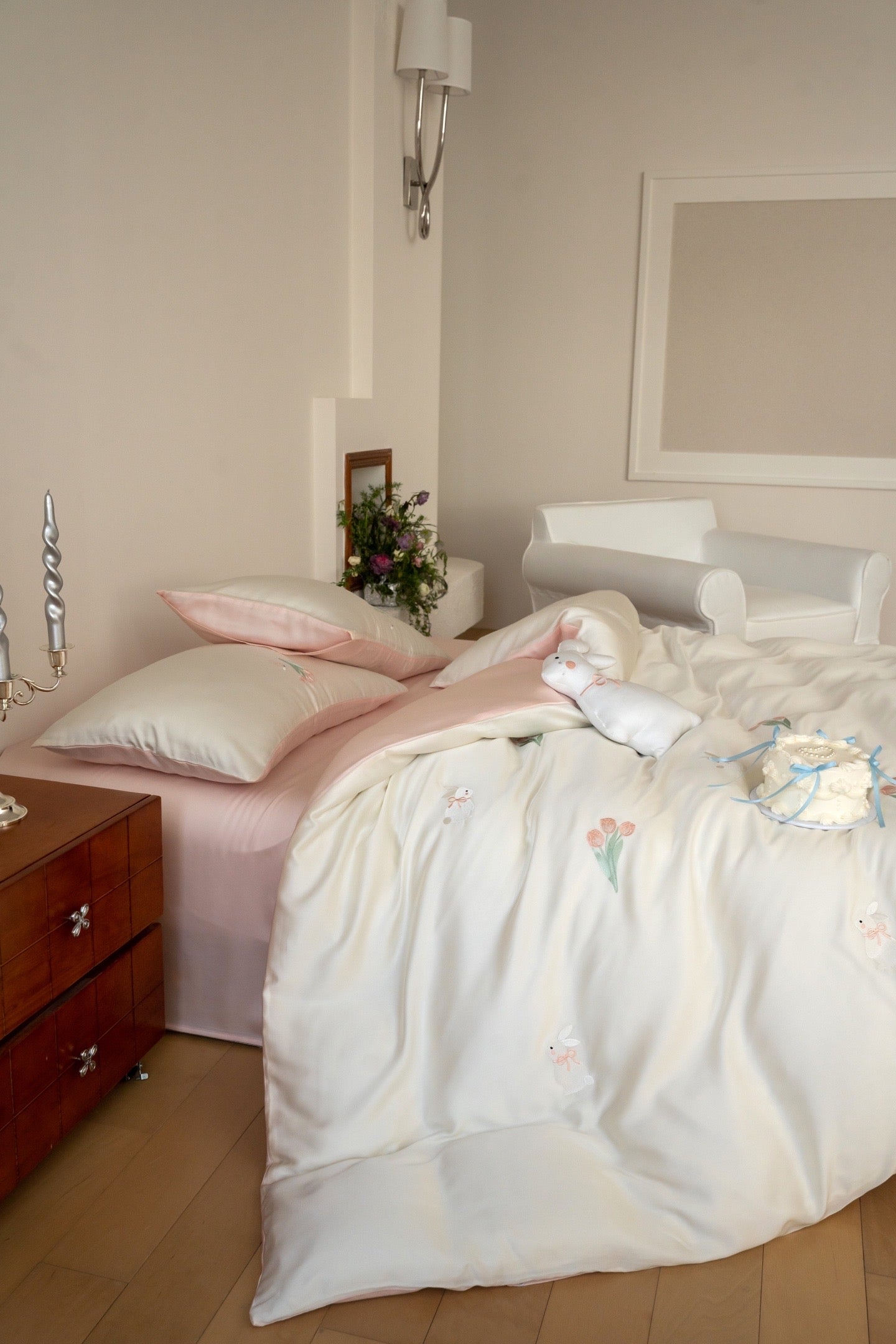 Silky Smooth Lyocell Bedding Set - Tulip