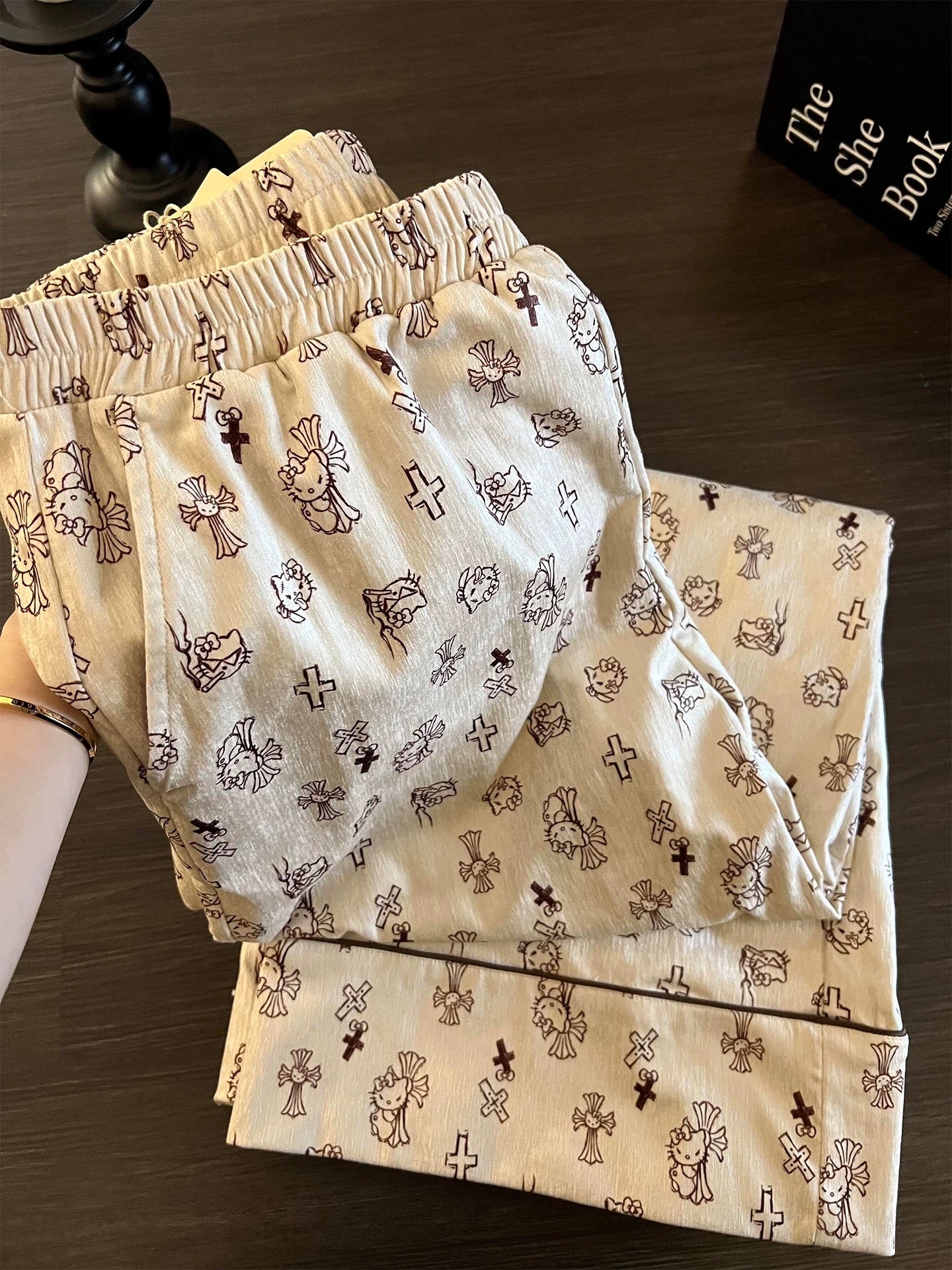 Hello Kitty Silky Pajama Set