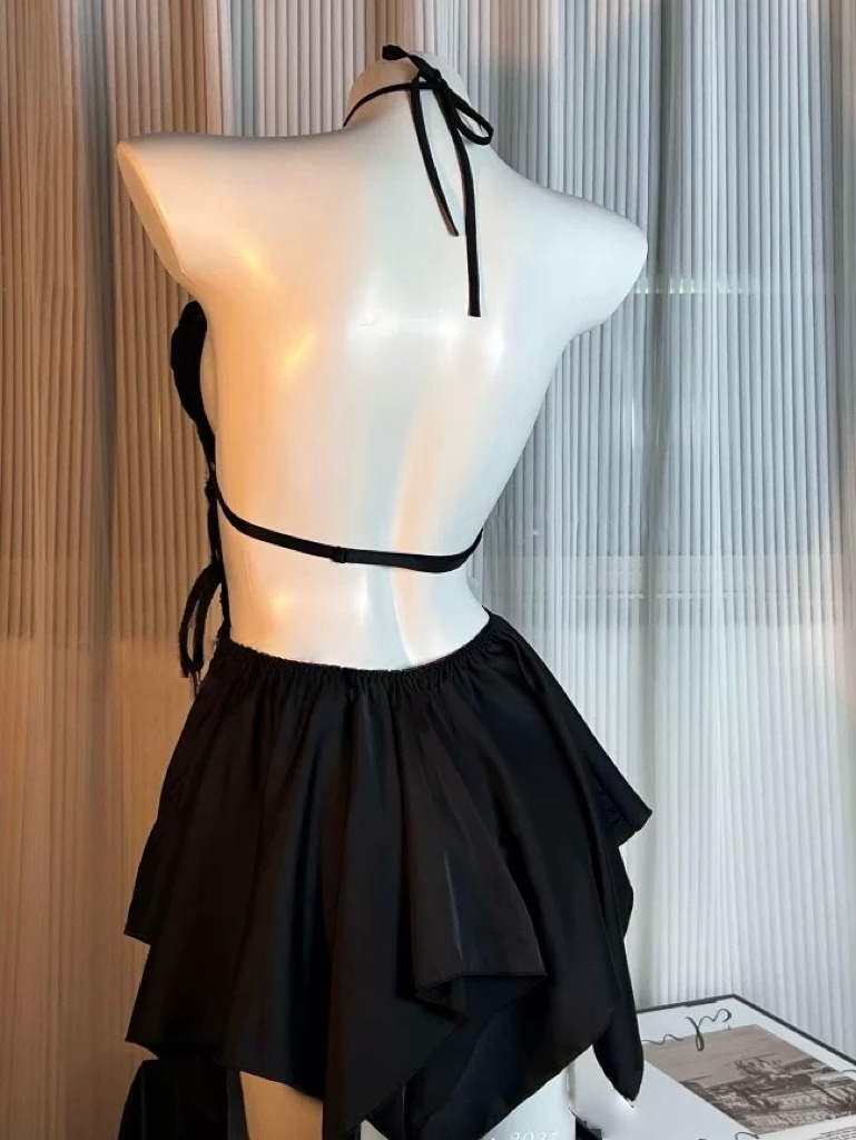 Butterfly Lace Lingerie Nightdress (Robe Not Included)